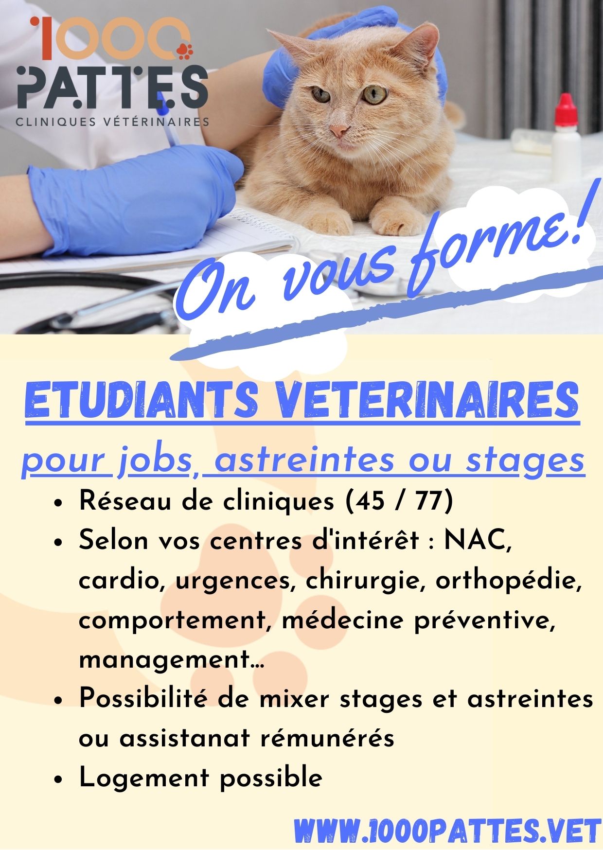 Annonce étudiants